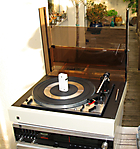 DUAL 1216 Blanche avec ampli et tuner